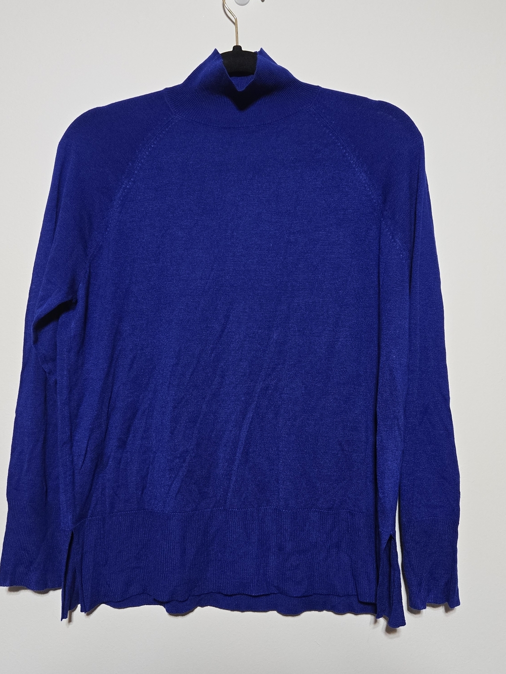 Zara Women’s Cobalt Blue Scoop Neck Sweater